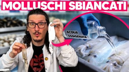 ACQUA OSSIGENATA nei MOLLUSCHI: attenzione a non farti fregare
