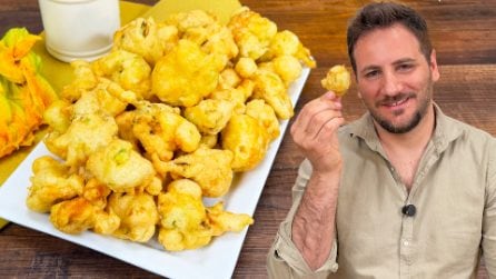 FRITTELLE DI FIORI DI ZUCCA