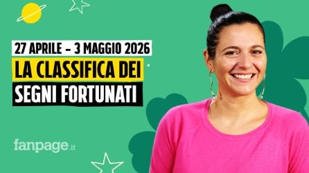 Oroscopo, la classifica dei segni più fortunati della settimana dal 27 aprile al 3 maggio 2026