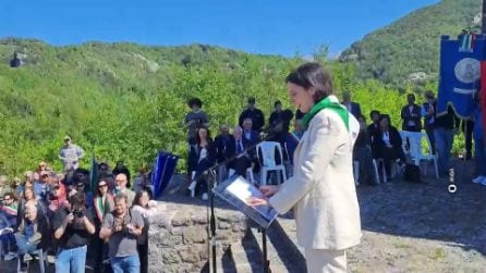 25 aprile, Schlein a Sant'Anna di Stazzema: "Qui si è visto il male del mondo"