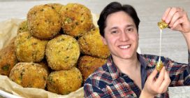 Polpette di zucchine croccanti e filanti, una vera delizia