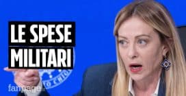 Meloni a Fanpage: "Su stop a spese militari non devo giustificarmi con Trump. Priorità è energia"