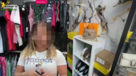 Vendono prodotti falsi online a Catania, la Guardia di Finanza interviene durante la diretta streaming