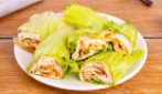 WRAP DI INSALATA: freschi e velocissimi, ideali per un pranzo leggero!