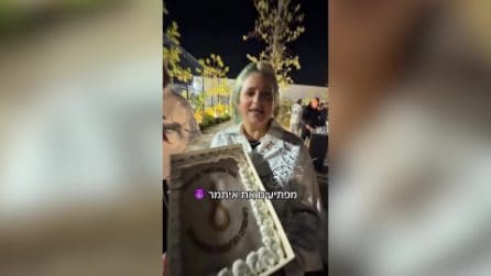 Israele, torta di compleanno con cappio per il ministro Ben Gvir