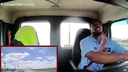 USA, incidente in atterraggio: volo partito da Venezia colpisce un palo e un furgone a Newark