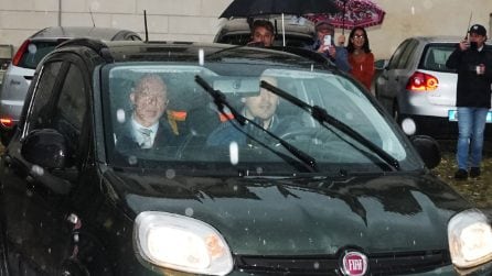 Delitto di Garlasco, Andrea Sempio in Procura a Pavia: il video dell'arrivo in auto con i legali