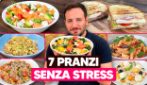 7 pranzi per tutta la settimana senza forno