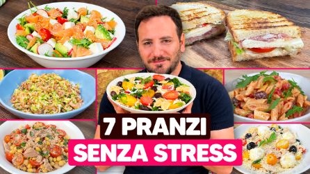 7 pranzi per tutta la settimana senza forno