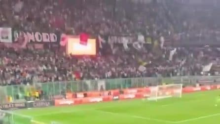 Rissa sugli spalti tra tifosi del Palermo e dirigenti del Catanzaro: la madre di Aquilani in lacrime