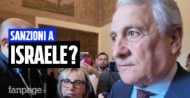Flotilla, Tajani: "Sanzioni a Israele? Per ora solo a Ben Gvir, ministro della sicurezza è lui"