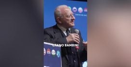 Vincenzo De Luca: "Governo Israeliano? Sono bestie per quello che stanno facendo a Gaza"