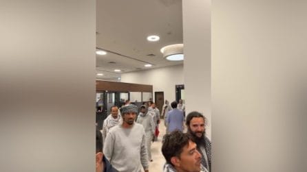 Attivisti Flotilla atterranno all'aeroporto di Istanbul