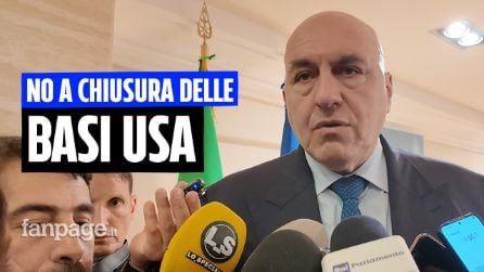 Crosetto: "Mantenere basi in Italia è interesse degli Usa. Spese militari? Io fermo a impegni presi"