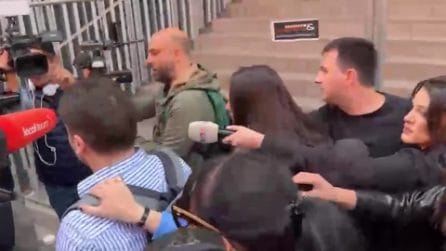 L'arrivo di Andrea Sempio a Roma per le perizie con la sua difesa