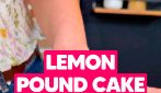 Lemon pound cake: easy and delicious