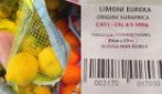 Se trovi questo codice sui limoni non li comprare!
