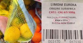 Se trovi questo codice sui limoni non li comprare!