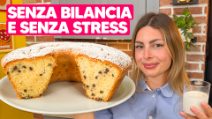CIAMBELLONE AL BICCHIERE: la ricetta semplice, soffice e SENZA BILANCIA!