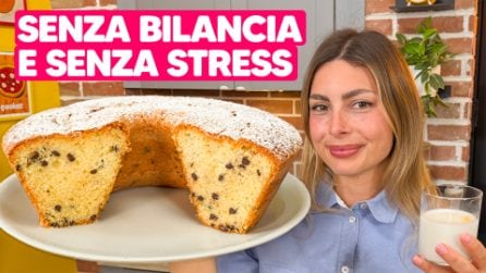 CIAMBELLONE AL BICCHIERE: la ricetta semplice, soffice e SENZA BILANCIA!