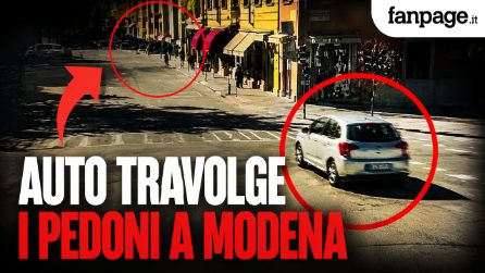 Auto travolge i pedoni a Modena: l’impatto, poi la fuga di Salim El Koudri [LA RICOSTRUZIONE]