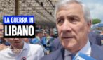 Libano, Tajani: "Israele ha diritto a garantirsi sicurezza, ma bombardare Beirut non c'entra"