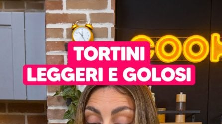 TORTINI ALLO YOGURT: super LEGGERI e GOLOSI, li prepari la sera prima!