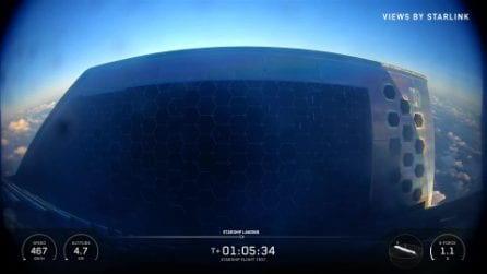 Starship, il momento in cui il razzo di SpaceX esplode nell’Oceano Indiano