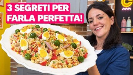3 ERRORI da EVITARE per un'INSALATA DI RISO PERFETTA!