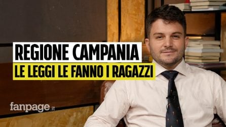 D'Errico: "Voglio che siano i giovani a scrivere le leggi della Regione Campania"