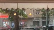 Grandine a Milano