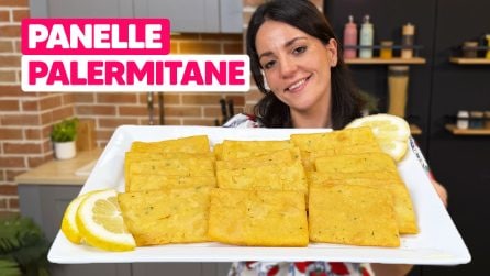 PANELLE PALERMITANE: la ricetta ORIGINALE per averle DORATE e CROCCANTI da gustare NEL PANINO