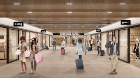 La nuova stazione ferroviaria Napoli Centrale in piazza Garibaldi: progetto Grandi Stazioni Retail