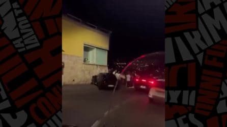 Si schianta con l'auto contro un muro nella curva panoramica di via Orazio e resta ferito