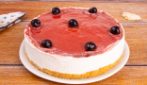 NO-BAKE CHERRY CAKE: a fresh and creamy summer dessert!