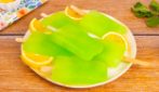 MINT POPSICLES: colorful and super easy to make!