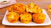 BELL PEPPER MUFFINS: a soft and flavorful appetizer!
