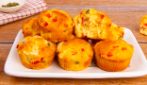 MUFFIN AI PEPERONI: un antipasto soffice e ricco di sapore!