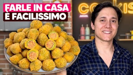 OLIVE ALL'ASCOLANA: croccanti fuori e golose dentro!