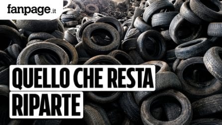 La seconda vita degli pneumatici usati