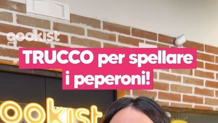 Come spellare i peperoni: il trucco facile e veloce