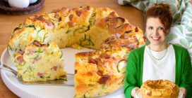 CIAMBELLA SALATA CON ZUCCHINE