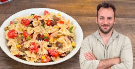 PASTA FREDDA SEMPLICE con tonno e pomodorini!