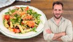 PASTA FREDDA GUSTOSA con salmone e rucola!