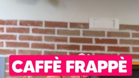 GREEK FRAPPÉ: il caffè GRECO super FRESCO e CREMOSO!