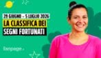 I segni più fortunati nell'oroscopo della settimana dal 29 giugno al 5 luglio 2026, la classifica