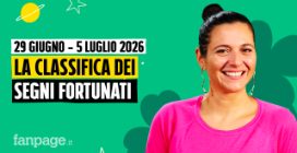 I segni più fortunati nell'oroscopo della settimana dal 29 giugno al 5 luglio 2026, la classifica