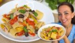 Pasta peperoni e tonno