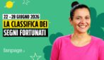 I segni più fortunati nell'oroscopo della settimana dal 22 al 28 giugno 2026, la classifica
