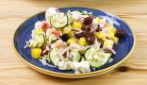 GREEK RICE SALAD: a fresh and tasty twist on the classic summer dish!